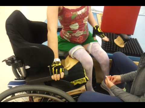 Gorgeous paraplegic transfers into car compilations