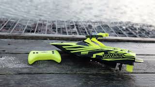 118 Scale Rc Pavati Wakeboard Boat - Black & Yellow