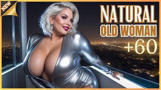 Natural Older Women Over 60 🔥 Fashion Tips Review 💋 Part 37