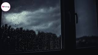 Gece Yağan Dinlendirici Yağmur Sesi