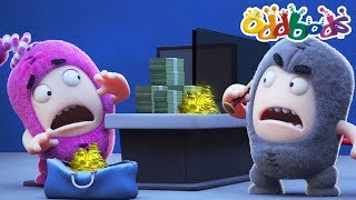 Oddbods NEW Episodes - BANK ROBBERY