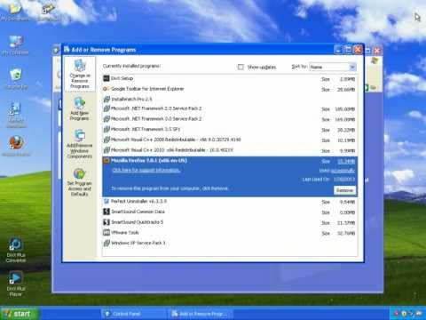 How To Force Uninstall Programs On Vista