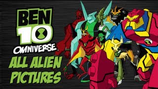 Ben 10 Omniverse: All Aliens with Pictures