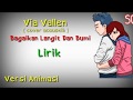 via Vallen - Bagaikan Langit Dan Bumi (cover acoustik) | Versi animasi | Animasi lirik
