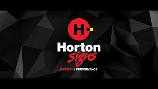 Introducing... Horton Signs