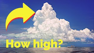 How high in the sky are the clouds?