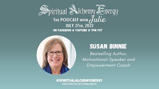Episode 106: Susan Binnie Bestselling Author, Motivational-Speaker & Empowerment-Coach