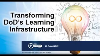 Ntsa August Webinar Transforming Dods Learning Infrastructure