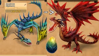 Monstrous Nightmare Max Level 175 An Mode - Dragons Rise Of Berk