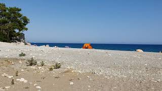 Antalya Çaltıcak Piknik Alanı Deniz Manzarası Gezi Tatil