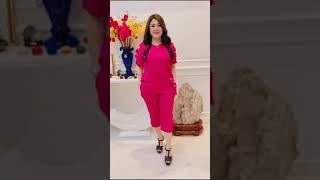 Set Katun Rayon Tangan Pita Setelan Katun Rayon Twill Polos