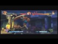 Super Street Fighter 4 GamerBee (Ad) vs Mago (Fei), OWATA IKUO (Ib) Part 1