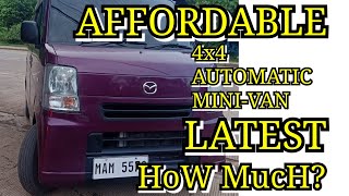 Cheapest 4X4 Van Dg64V Mazda