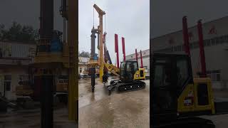 Sy75 Rotary Drilling Rig Adopts Sy75C Drilling Rig, The Drilling Depth Is 15M,