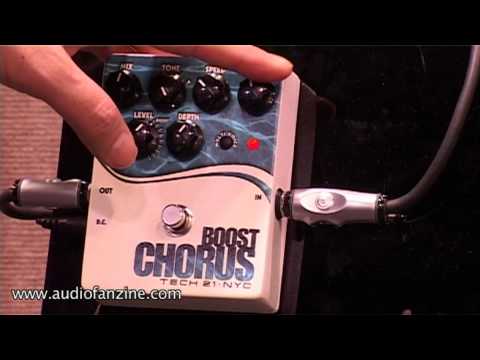 Tech 21 Boost Chorus Video Demo [NAMM 2011]