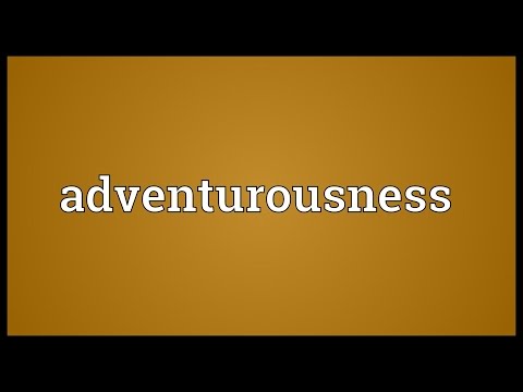 Header of adventurousness