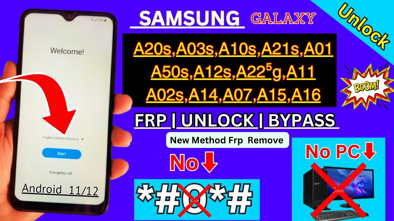 Samsung A20s,A03s,A22,A10s,A01,A21s || New Method 2024 Samsung A20s,A03s,A22,A10s,A01,A21s || New Method 2024