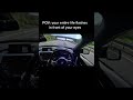 Passenger gets Audi rs6 autobahn car crash  flashbacks in the 340i shadow edition  #shorts