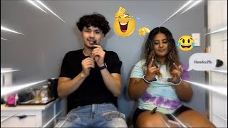 Couple Tickle Challenge W Handcuffs Must Watch