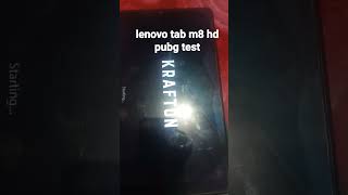 Lenovo Tab M8Hd Pubg Test