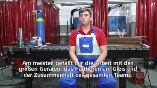Lehrlinge Im Bild Gleisbautechnik Sebastian