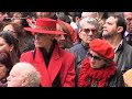 Funerali Franca Rame, il ricordo di Dario Fo e la recita per la moglie