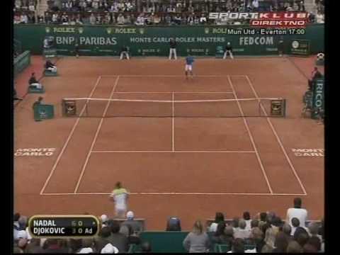 ジョコビッチ vs． ナダル - Monte Carlo （clay） Rolex Masters 2009 決勝戦（ファイナル）　 ハイライト