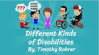 Different Kinds Of Disabilities