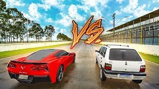 Uno Vs Corvette Quem Será Que Ganha?
