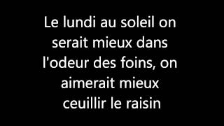 Watch Claude Francois Le Lundi Au Soleil video