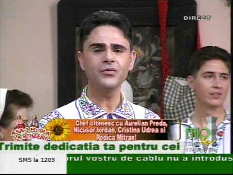 Aurelian Preda-Pleaca romanii din tara (Copyright © Etno tv...