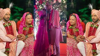 Punit Pathak Kiss Nidhi Moony Singh Wedding Party Unseen Videos