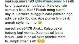 Suami Dayus , Fattah Amin Dikecam Sebab Biarkan Fazura I Di Tayangan Ayat Ayat Cint