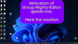 Activation Of Gpedit.msc In Windows 10 Or Windows 11 - 2024-10