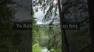Dualarımız Kabul Olsun, Anız Mübarek Olsun.