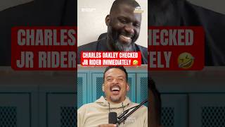 Charles Oakley Stepped To Jr Rider Immediately
