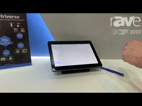 ISE 2023: Symetrix Shows T-10 Glass Touchscreen with 10-Finger Multitouch Control