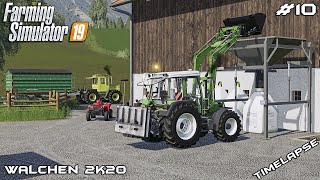 Selling Silage Wmb Trac & Making Big Bags Animals On Walchen Farming Simulator 19 Episode 10