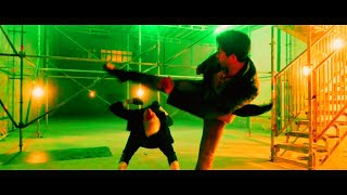 Scott Adkins Vs Iyomi In Accident Man 2022 Movie.