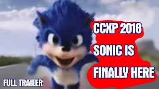 Sonic Ccxp 2018 Full Trailer Leakedsonic Movie Old Design Sonic Lost Media Movie