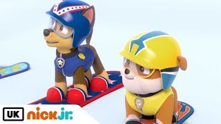 Paw Patrol Pups Save A Snowboard Compeion Nick Jr. Uk