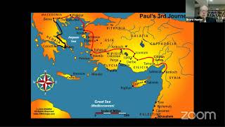08-23-2020 - "Paul's third missionary journey, Acts 20, Series #21" - Brent Hunter