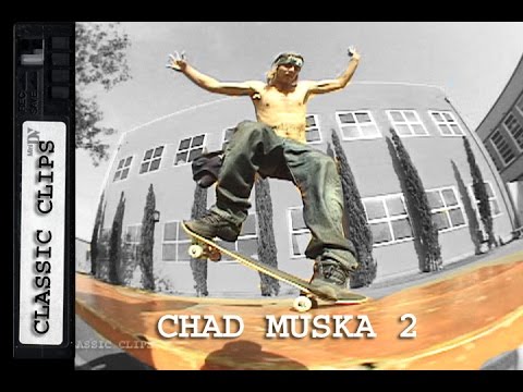 Chad Muska Skateboarding Classic Clip #255 Part 2