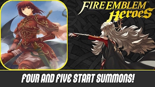 Fire Emblem Hereos - Part 7 - 4 And 5 Star Summons!