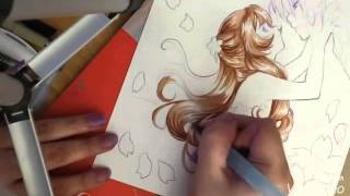 Kamisama kiss - Nanami and Tomoe watercolor