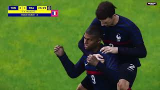 Tunus - Fransa Dünya Kupası 30.11.2022 Pes 2022