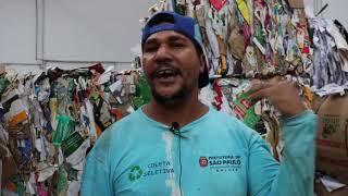 A COLETA SELETIVA - RECICLAGEM DE VIDAS