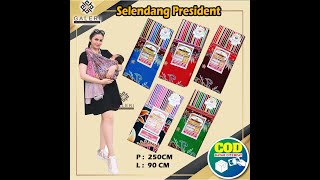Selendang Slendang Gendong Gendongan Bayi President Kain Jarik Batik Murah Cukin