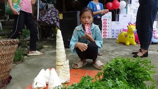 Orphan Life - Harvest Big Bamboo Shoots And Go To The Market Sell - Primitive Life