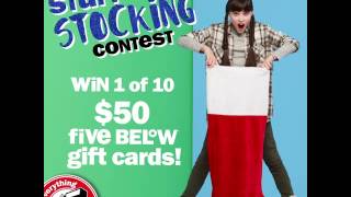 Win The Ultimate Stocking Stuffer 1 Of 10 50 Five Below Gift Cards
